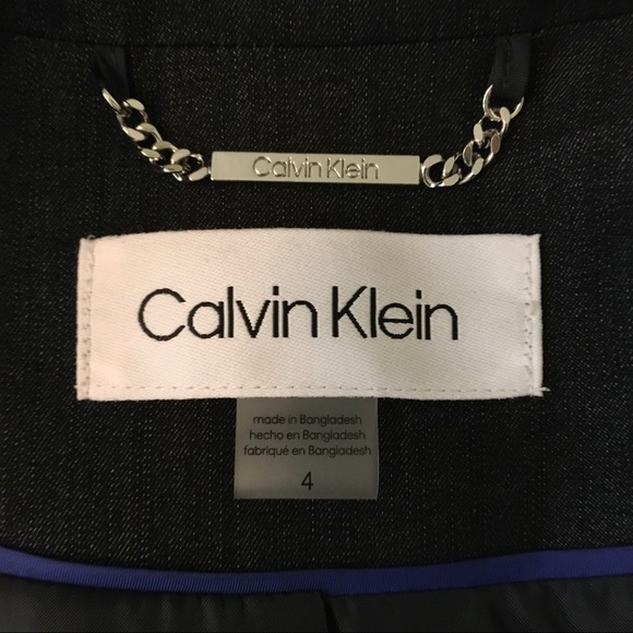 Calvin Klein Women's One-Button Blazer - Picture 14 of 16